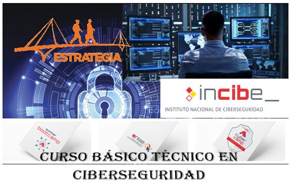 El Instituto de Ciberseguridad de España, INCIBE, tiene previsto lanzar una convocatoria del MOOC de 250h “Curso básico técnico de Ciberseguridad”.