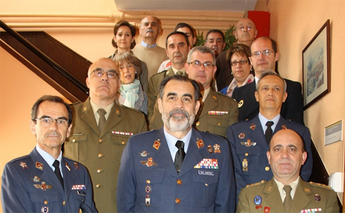 Visita del Subdirector General de Reclutamiento y Orientación Laboral a la Subdelegación de Defensa en Palencia